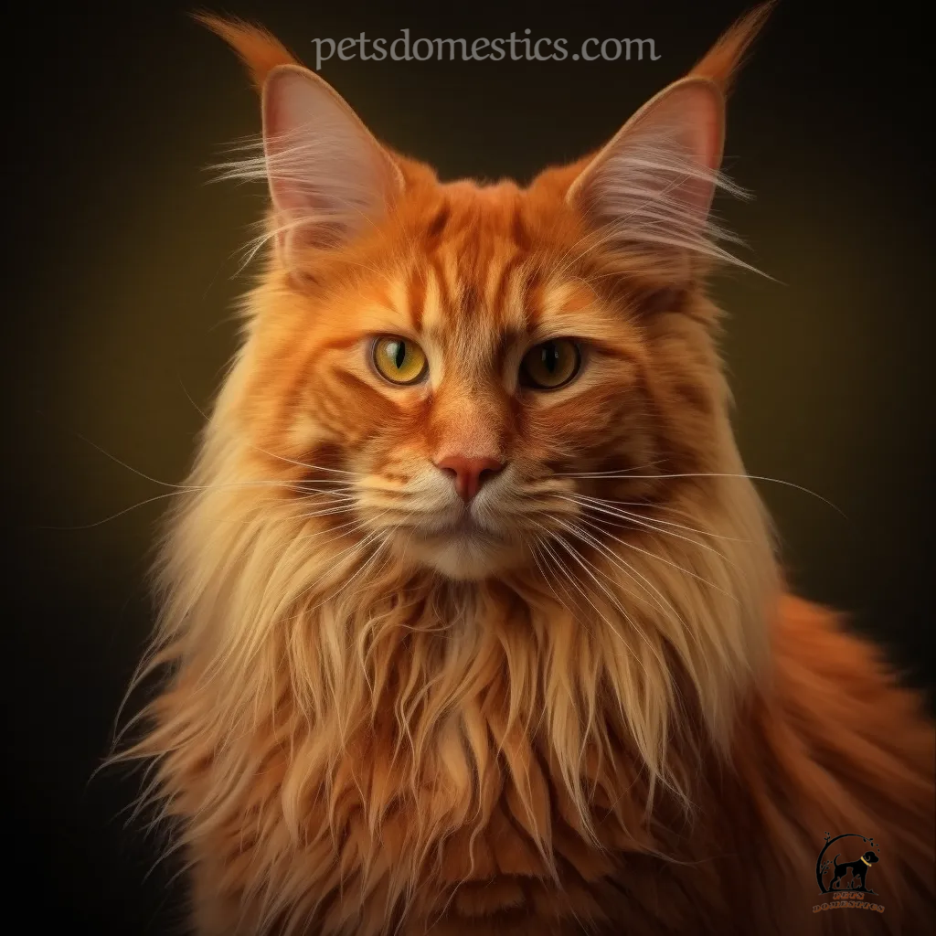 Orange Maine Coon