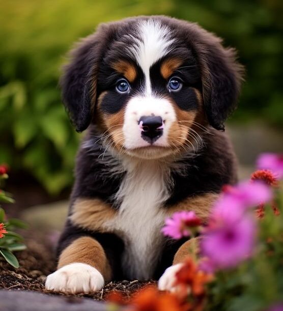 Bernese Mountain Dog Puppy